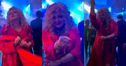 Magda Gessler podbija parkiet na zamkniętej imprezie TVN-u: "Królowa tańca" (WIDEO)