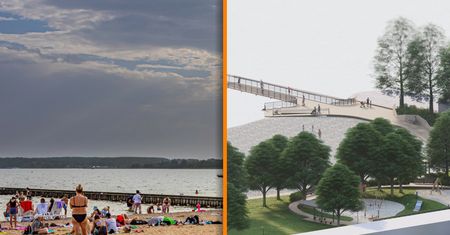 Mazurski kurort pokazał plany na plażę. Powstanie sauna nad jeziorem