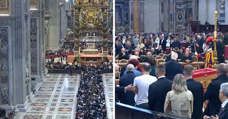 Tłumy przed ciałem Franciszka. Watykan policzył wiernych