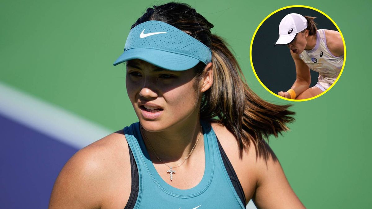 Emma Raducanu i Iga Świątek