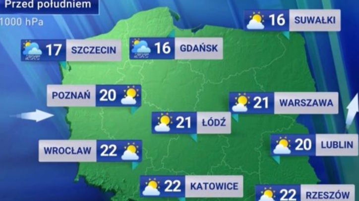 Wpadka w TVP. Prognoza pogody po "Wiadomościach" BEZ PREZENTERA