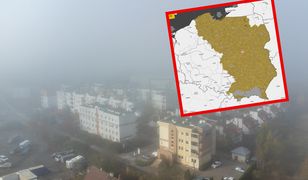 Gęsta mgła nad Polską. Są alerty