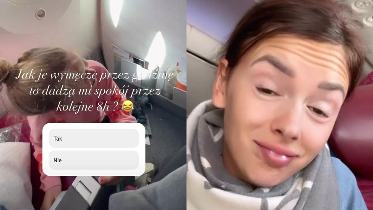 Klaudia Halejcio pokazuje, w jakich warunkach wracała do domu z rajskich wakacji