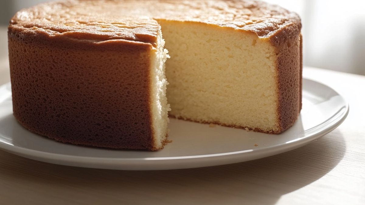 Biszkopt pistacjowy jest puszysty i pyszny