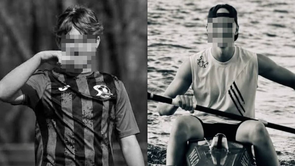 Wojtek (po lewej) i Bartosz (po prawej) zginęli w wypadku