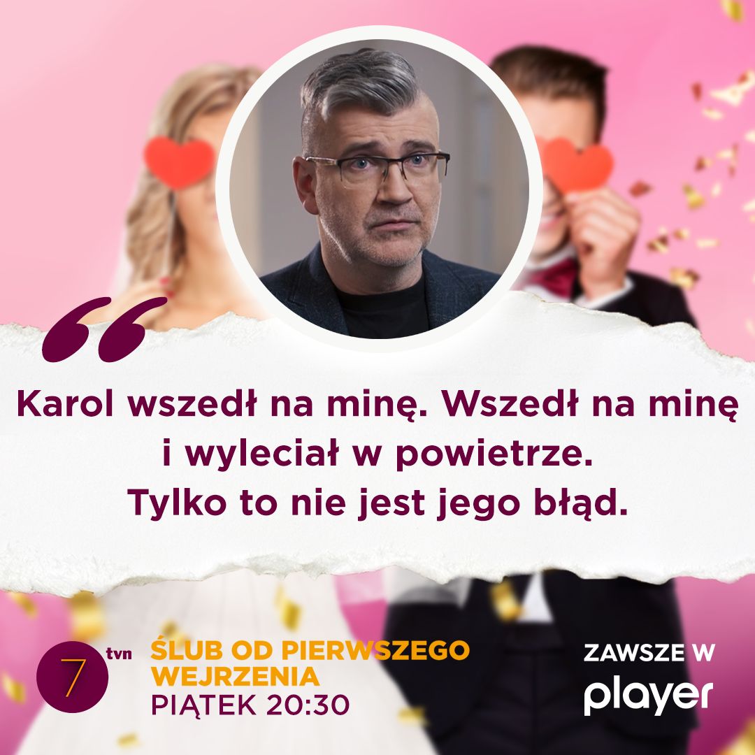 Piotr Mosak komentuje zachowanie Igi e "Ślubu od pierwszego wejrzenia"