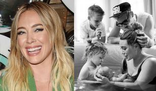 Hilary Duff dzieli się z fanami bardzo intymnymi fotografiami... z własnego porodu