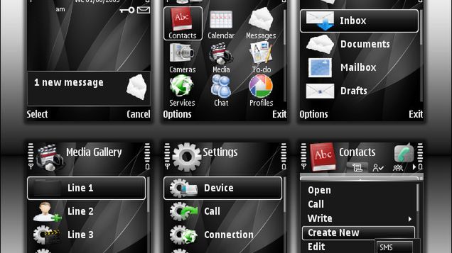 KimiThemes.net - tematy dla s60, Pocket PC oraz UIQ 1