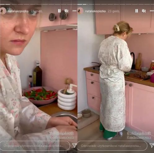 Iga Krefft pozuje w bikini w swoim 35-metrowym domu