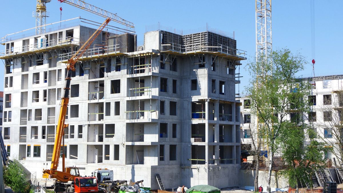 Kujawsko-pomorskie Marek Bazak
PHOTO: ZOFIA I MAREK BAZAK / EAST NEWS Wojewodztwo kujawsko - pomorskie miasto Bydgoszcz 
N/Z Budowa nowego osiedla mieszkaniowego, kompleks Urzecze, projekt architektoniczny  warszawska pracownia Atelier Tektura.
ZOFIA BAZAK