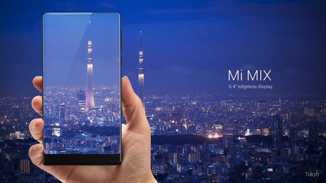 Obudowa smartfona Xiaomi Mi MIX wypełnia 91,3 proc. przedniego panelu