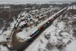 Protest polskich przewoźników. Na granicy utknęły opaski i pickupy