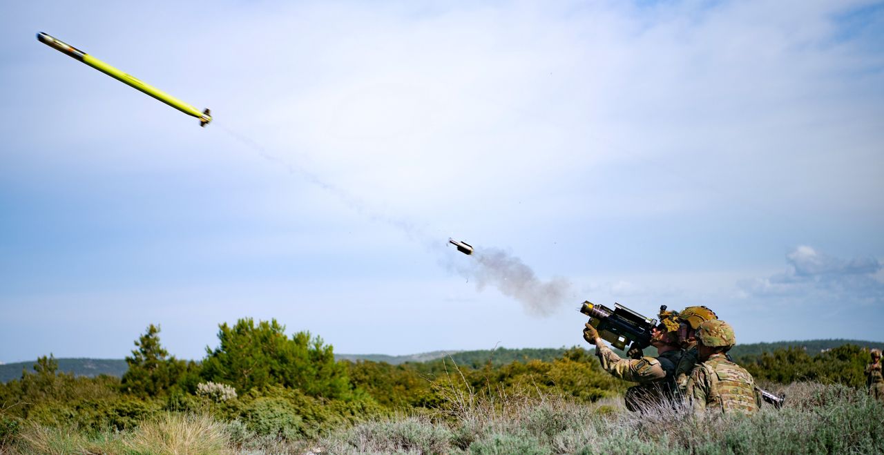 Odpalenie zestawu FIM-92 Stinger podczas ćwiczeń.