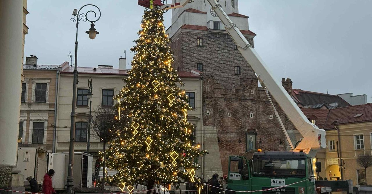 Lublin: Zaświecenie miejskiej choinki. Wezmą udział specjalni goście