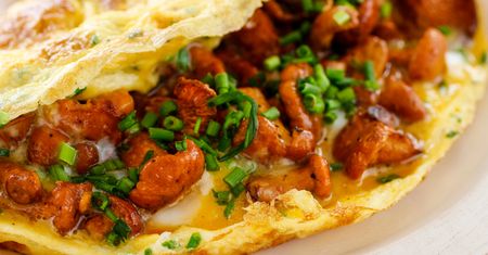Przepis na omlet z kurkami. Lepszego nie jadłam nawet w restauracji