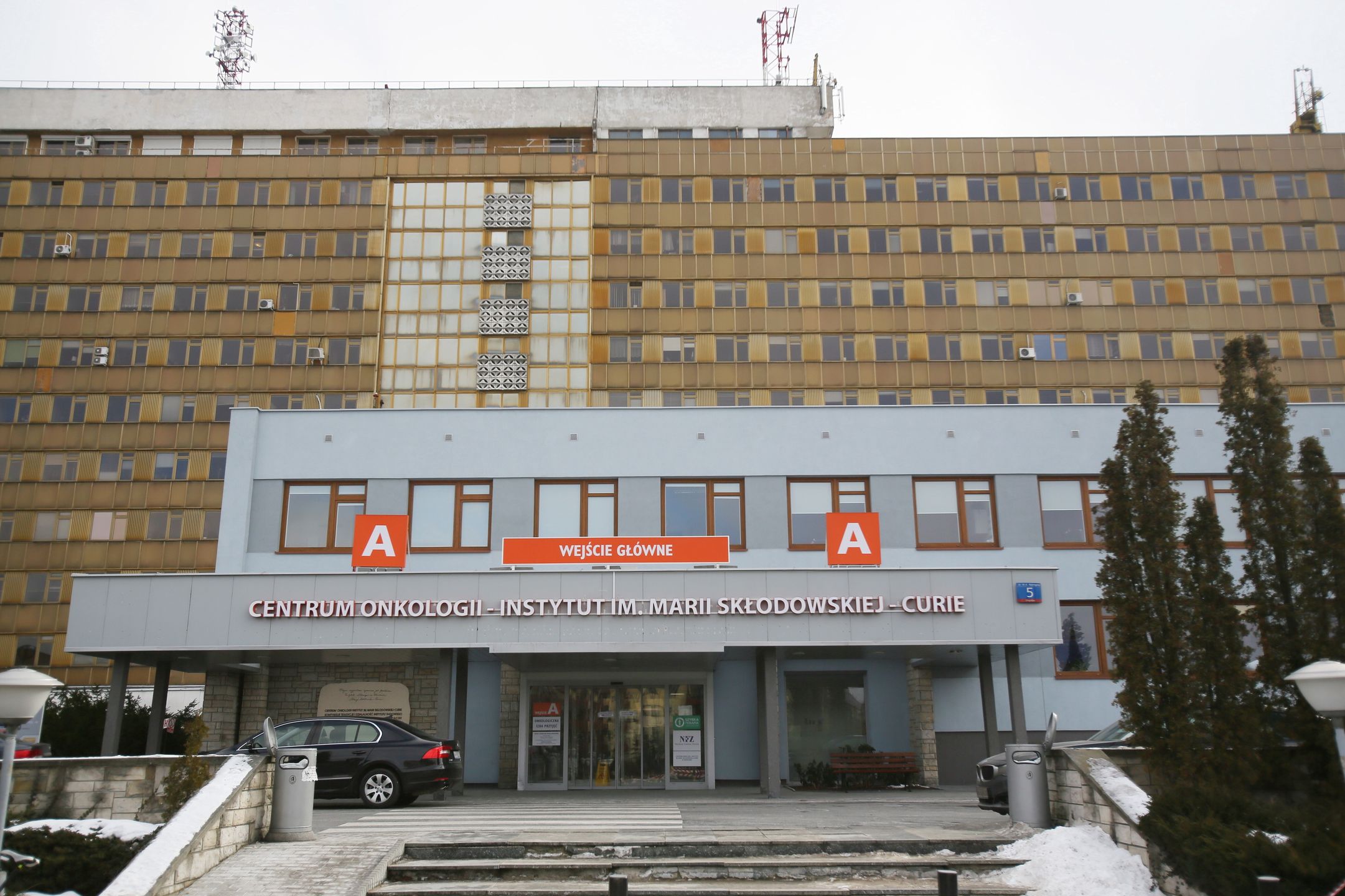 Warszawa. Centrum Onkologii z oddziałem dla pacjentów z koronawirusem