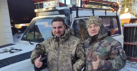 Dostarcza auta na front. Zobaczył to na ulicy i dosadnie skomentował