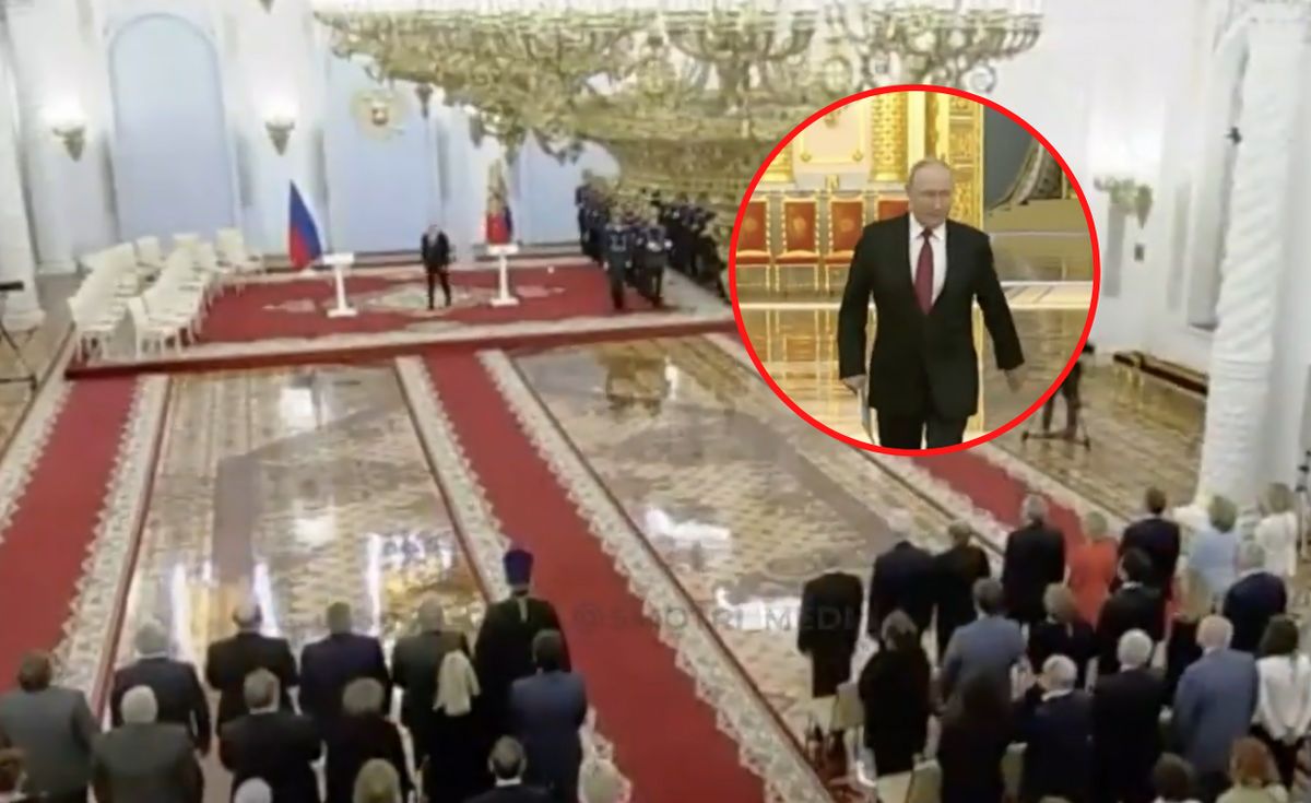 Władimir Putin dalej oddziela się od swoich gości