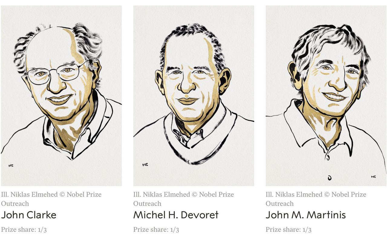 Laureaci Nagrody Nobla w dziedzinie fizyki w 2025 r.