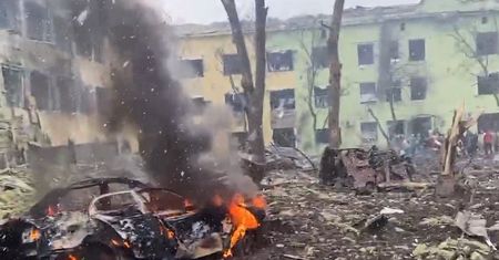 Tu był szpital dla dzieci. Placówka w Mariupolu "całkowicie zniszczona"