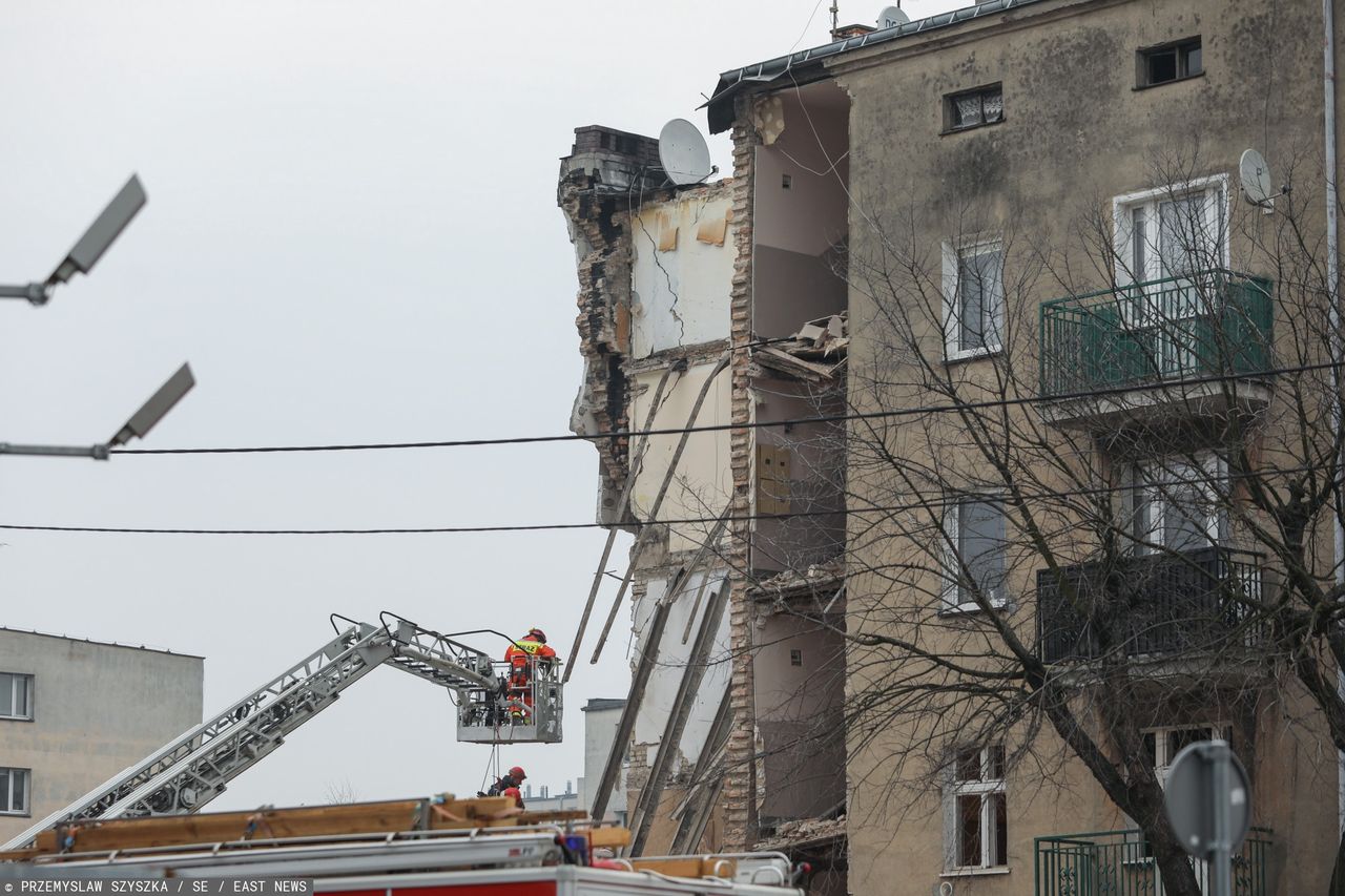 Kamienica na Dębcu, w której doszło do wybuchu