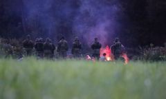 Miały być bezpieczne. Dzieci migrantów z Michałowa wróciły na granicę