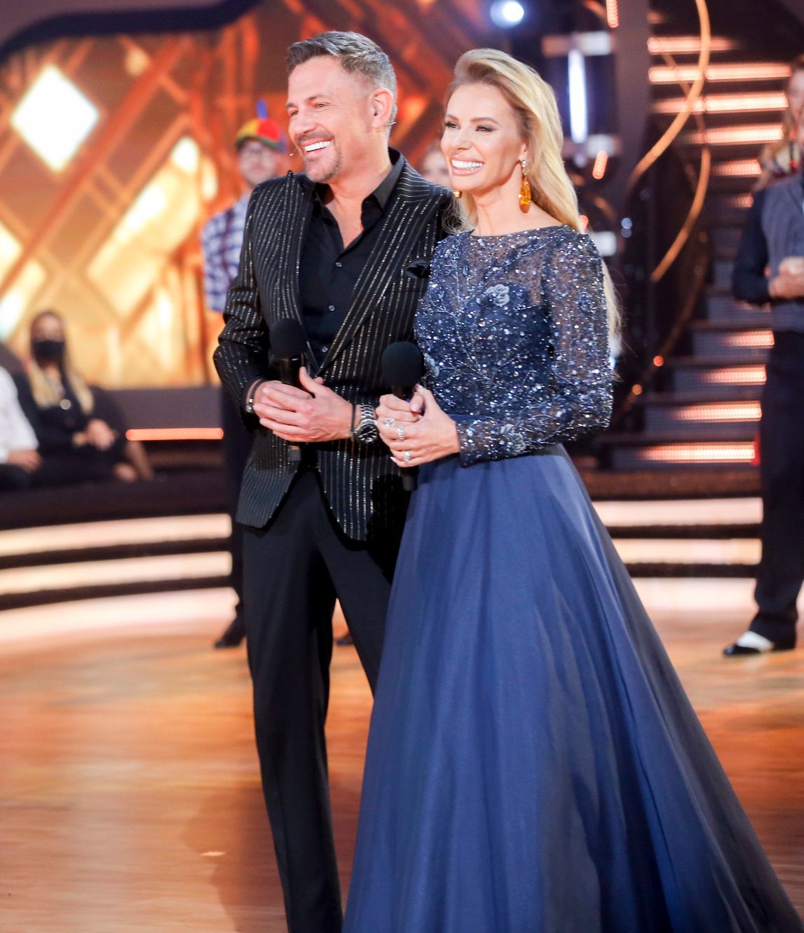 Krzysztof Ibisz i Izabela Janachowska