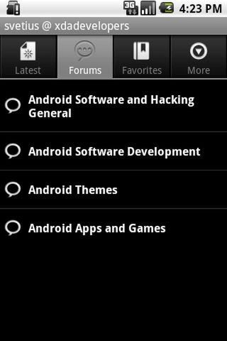 Forum XDA-Developers jako aplikacja dla Androida