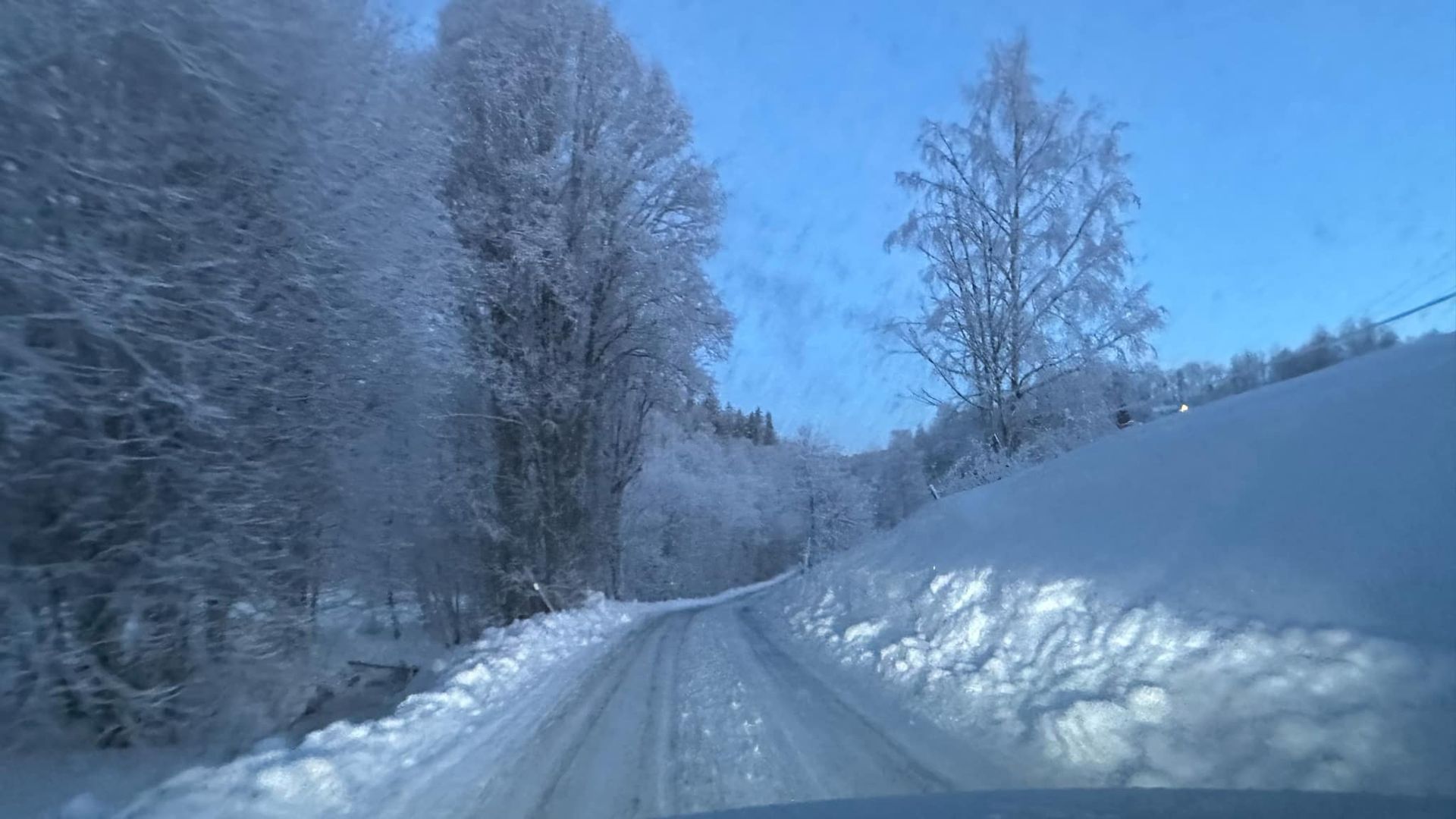 Norwegia pod śniegiem. Czytelniczka o2.pl pokazała zdjęcia