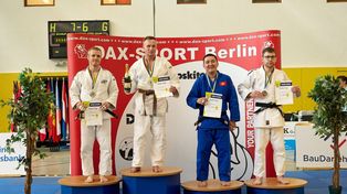 Złoty medal Jacka Mackusa w Berlinie. Kolejny międzynarodowy sukces słupskiego judoki