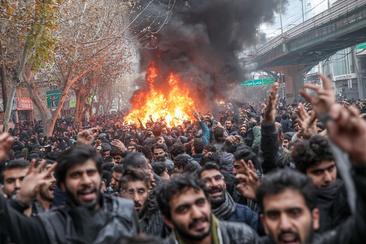 Iran na krawędzi. Trump mówi o "zdecydowanych" scenariuszach militarnych po krwawych protestach