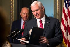 Wiceprezydent USA Mike Pence odrzuca oskarżenia o hipokryzję