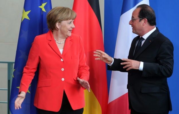 Spotkanie Merkel i Hollande'a z Ciprasem w Rydze
