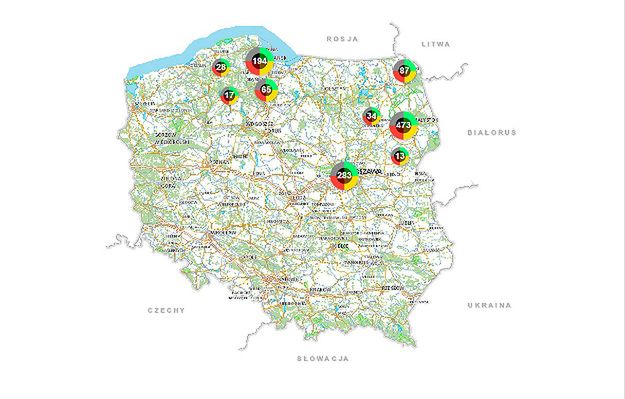 Mapa zagrożeń od września w całej Polsce. Wiceszef MSWiA Jarosław Zieliński: służy do podniesienia poziomu bezpieczeństwa