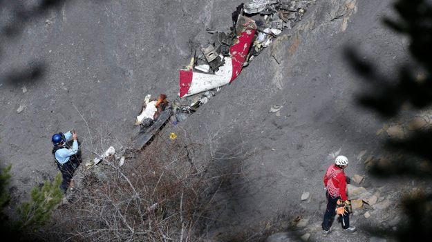 Miejsce katastrofy Airbusa A320 (zdj. arch.)