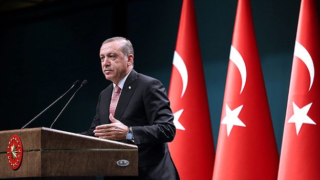 Prezydent Turcji Recep Tayyip Erdogan