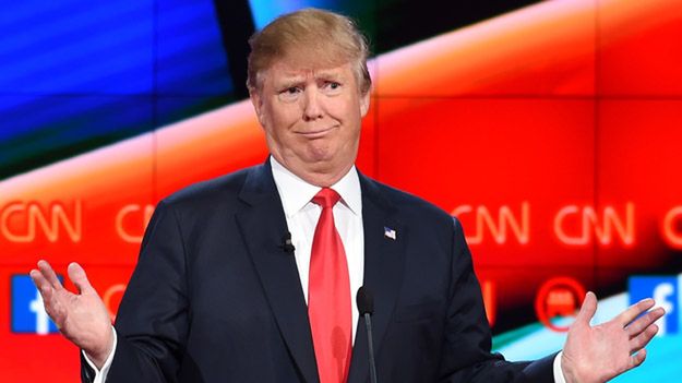 Donald Trump na debacie w Las Vegas