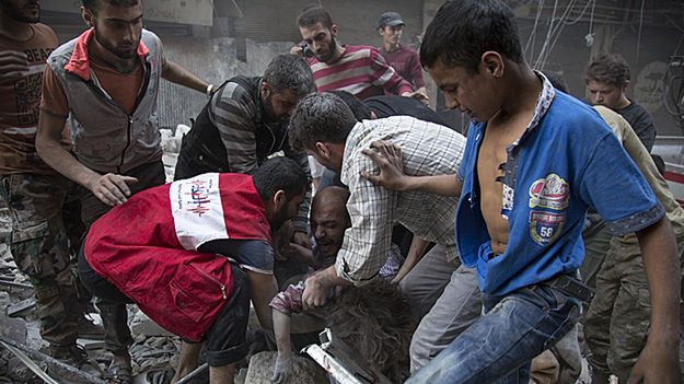 We wschodnim Aleppo funkcjonuje tylko sześć szpitali. Teraz dwa zostały ostrzelane