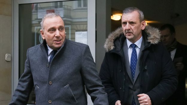 Grzegorz Schetyna i Sławomir Broniarz