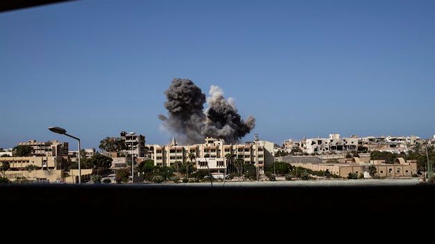 Naloty Amerykanów we wrześniu 2016 r. na opanowane przez dżihadystów tereny w libijskiej Syrcie