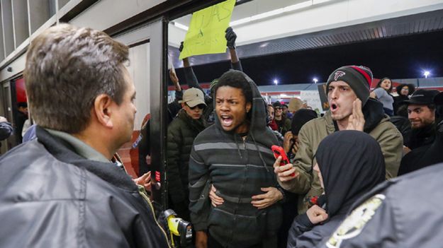 29 stycznia na lotniskach w USA m.in. w Atlancie (na zdjęciu) doszło do gwałtownych protestów