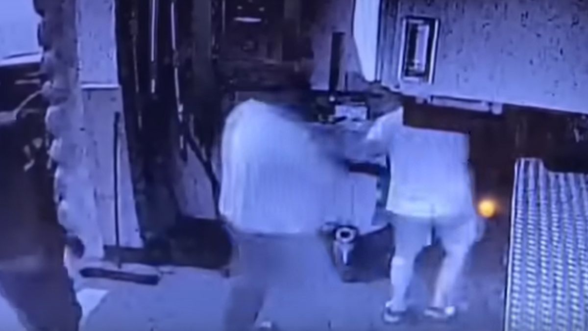 Pobicie w remizie. Jest nagranie