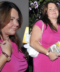 Katarzyna Niezgoda w różu