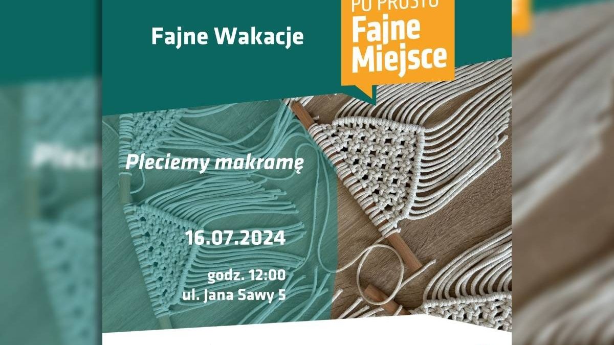 grafika fajne wakacje
