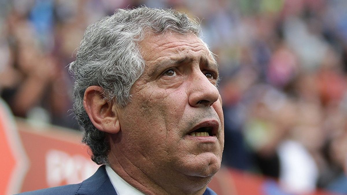 Fernando Santos przed meczem