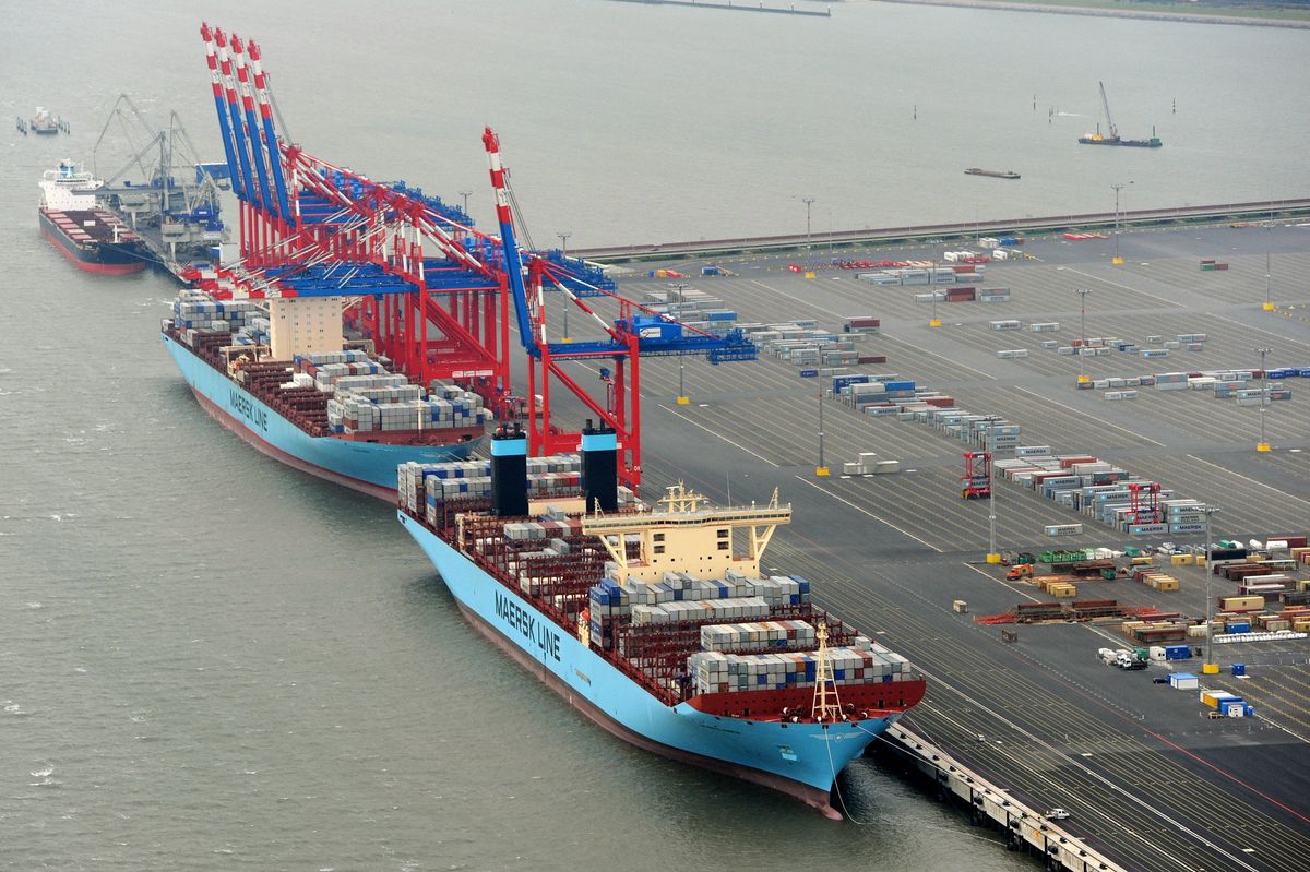 Ewakuowano załogę Majestic Maersk i obsługę terminala kontenerowego po wycieku gazu