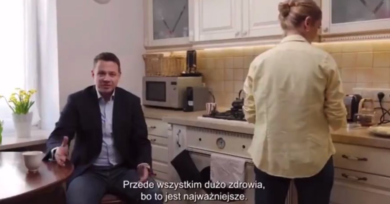 Pamiętne nagranie Rafała Trzaskowskiego z żoną