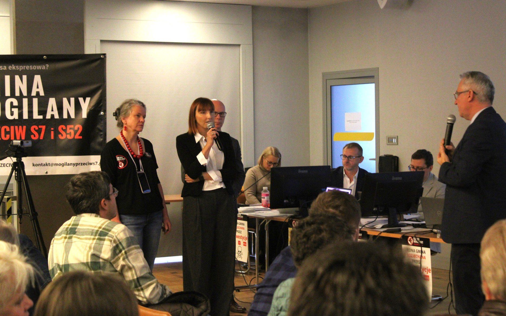 Konsultacje wariantów S7 i sprzeciw mieszkańców gminy Mogilany