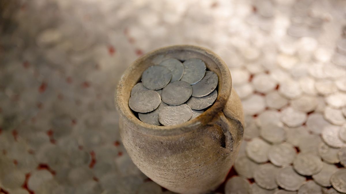 skarb praskich groszy dostępny dla zwiedzających