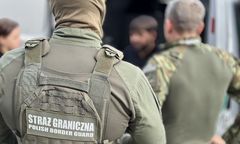 Akcja Straży Granicznej w Modlinie. Zatrzymano ściganego 36-latka
